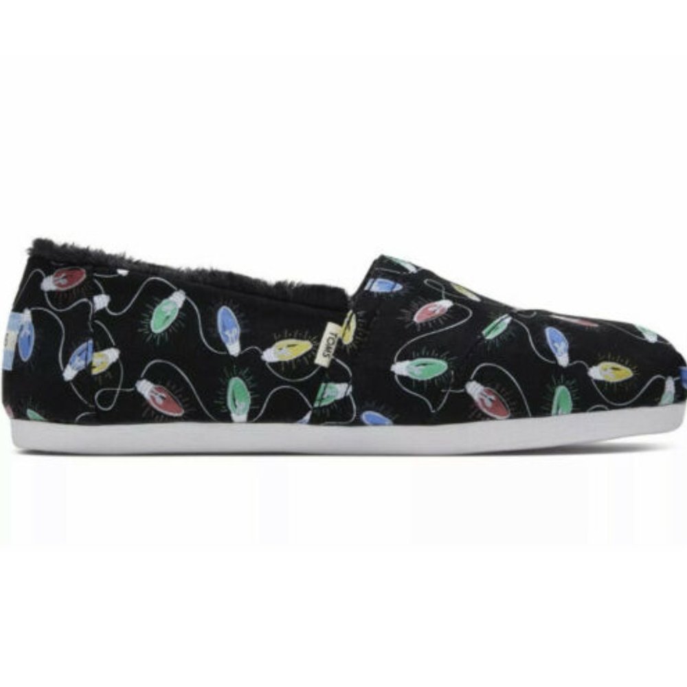 TOMS Black Glow In The Dark Size 7 - Picture 3 of 4